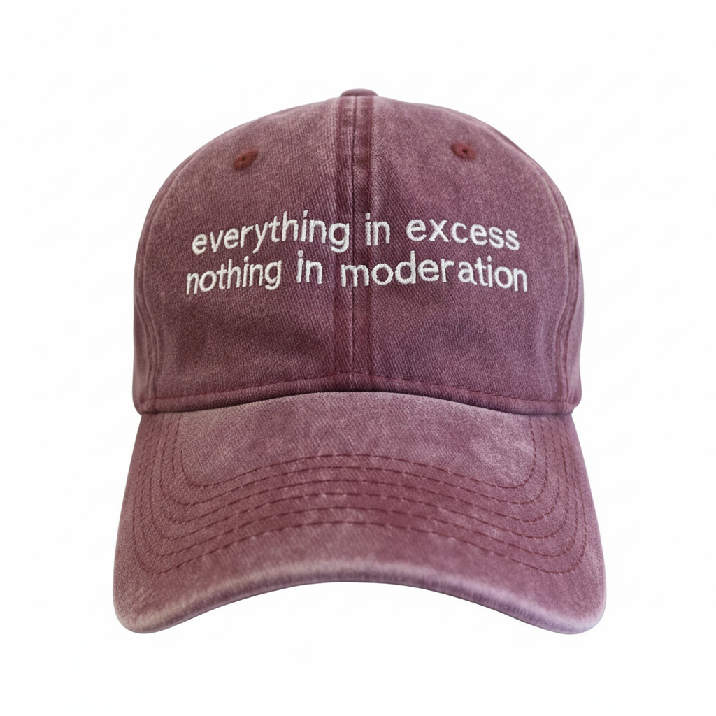 everything in excess nothing in moderation